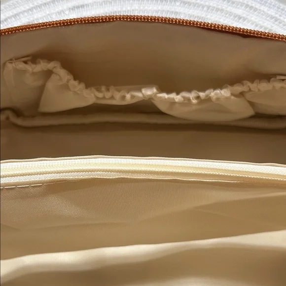 NEW Large Travel Makeup Bag - Black or Tan - Picture 13 of 16